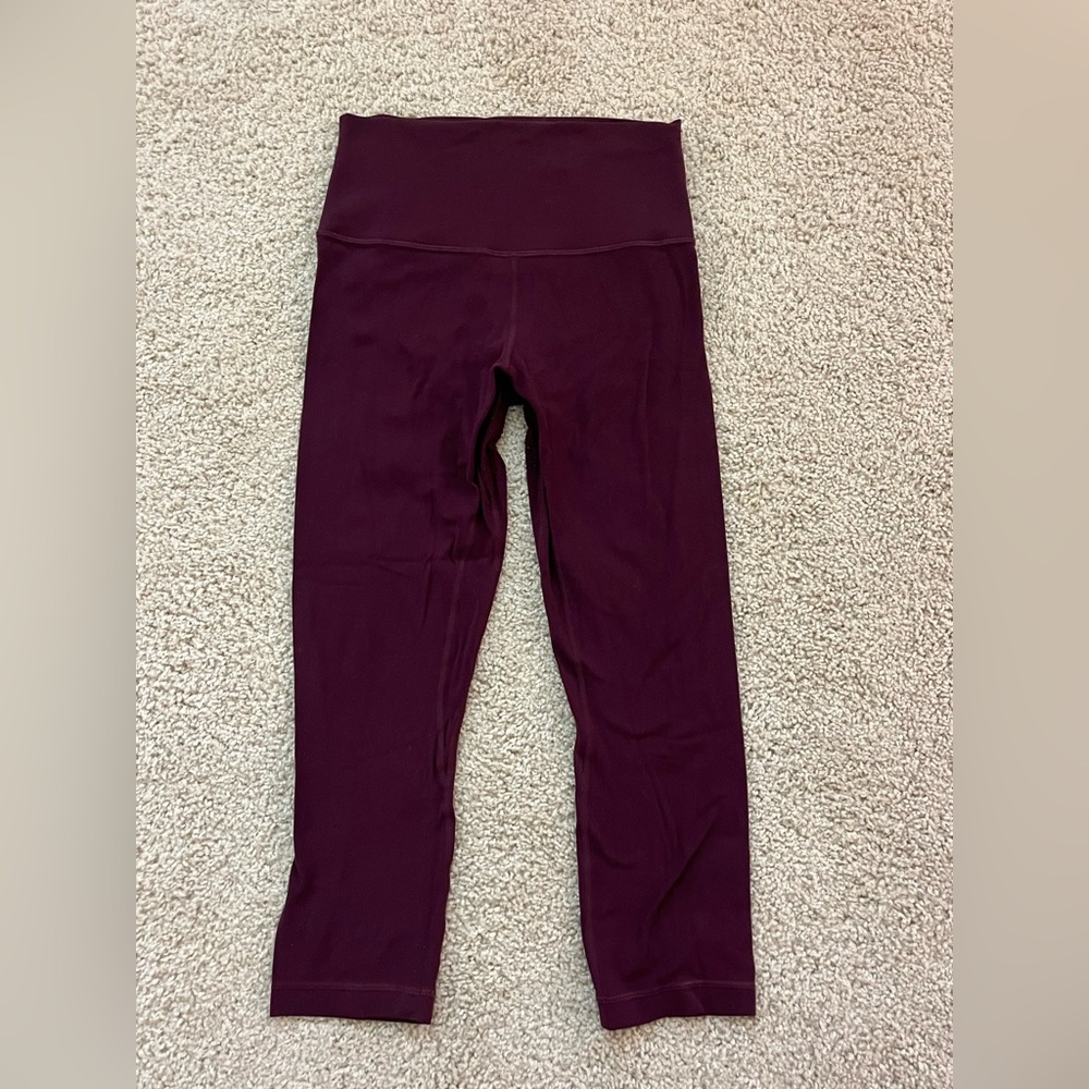 Lululemon Align High-Rise Crop Wunder Under 23"!